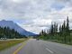 Driving through the Canadian Rockies