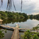 dock at La Selva Lodge