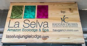 La Selva Lodge sign