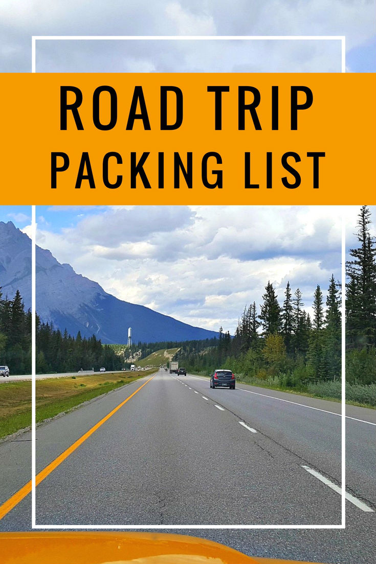 Road trip packing list | road trip essentials checklist | Road Trip essentials | Printables | Packing List | Checklist 