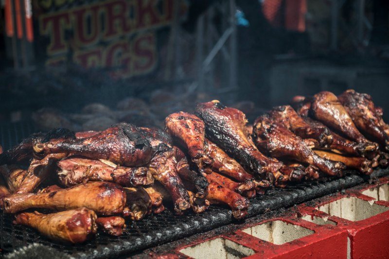 Calgary Stampede midway BBQ