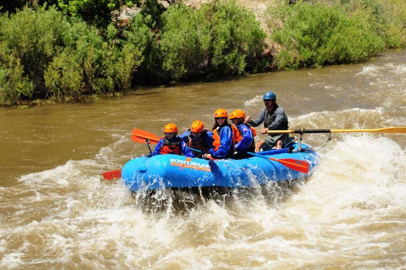 Rafting on the Arkansas River with Echo Canyon Adventure




