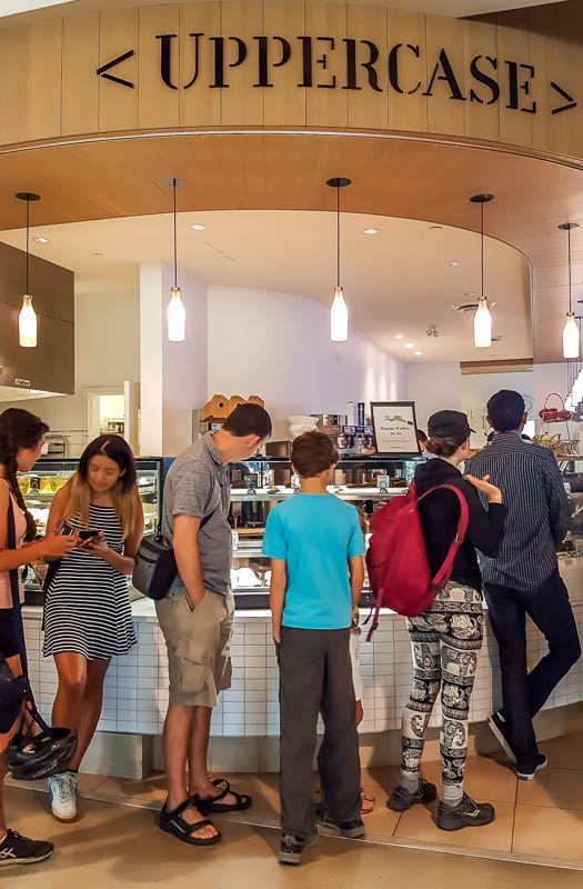 Uppercase coffee and pastries at the UBC Nest