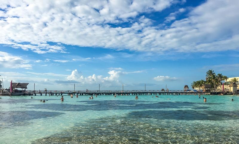 Playa Norte on Isla Mujeres