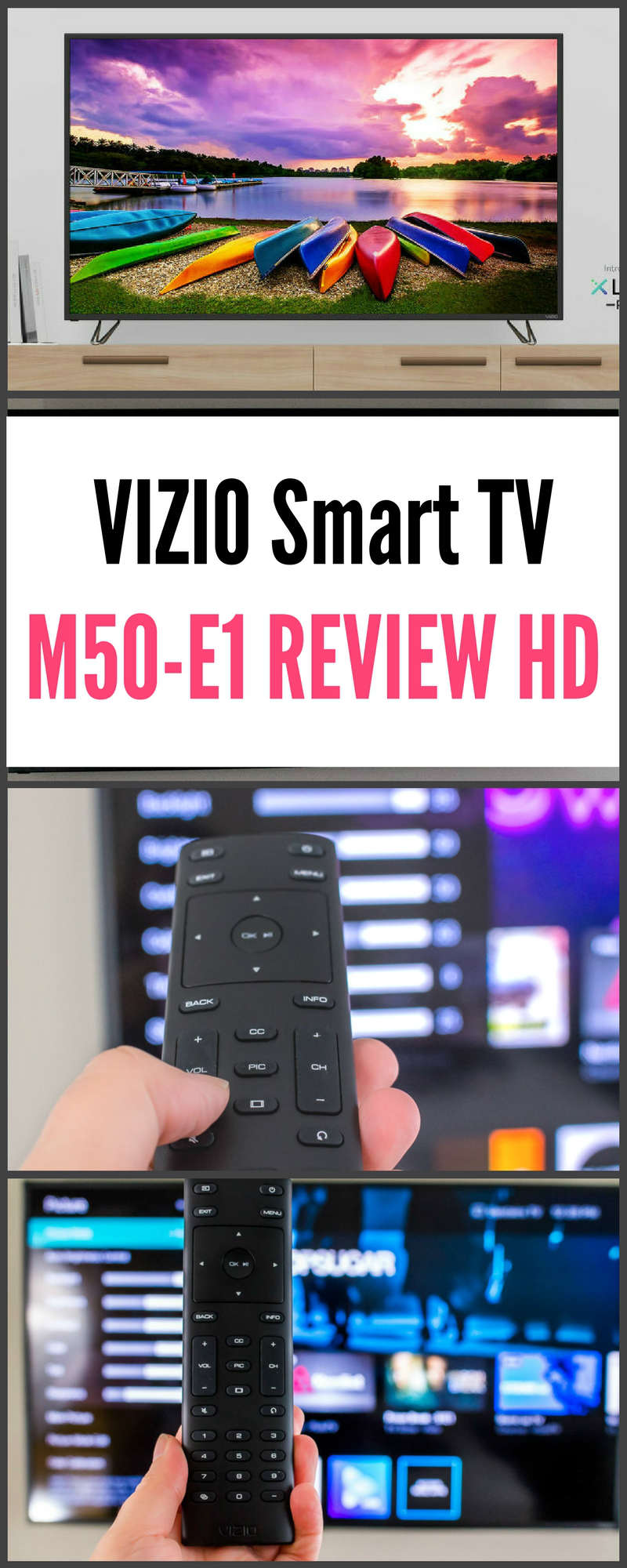 VIZIO Smart TV VIZIO M50-E1 Review 4K HD