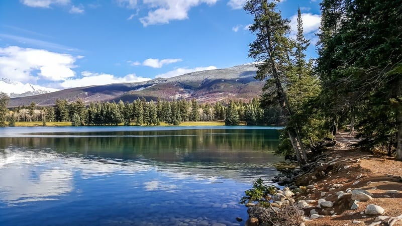 Jasper Alberta Canada lake