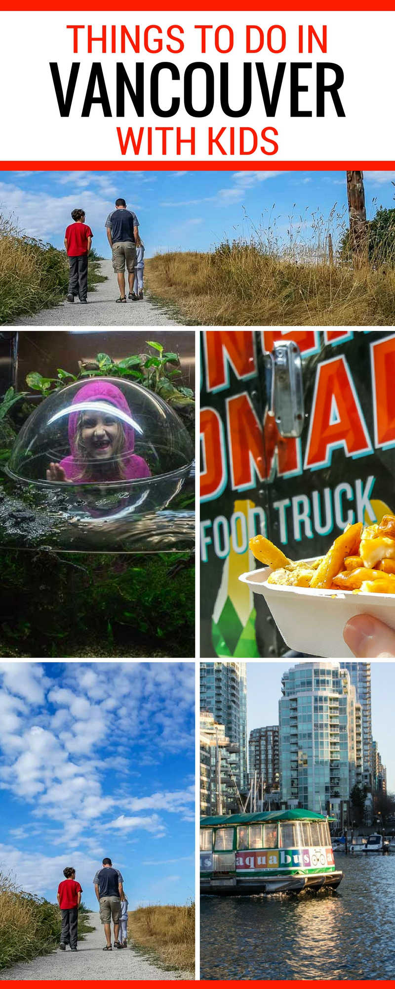 Things to do in Vancouver with Kids There are hundreds of things to do in Vancouver with the kids, from indoor fun like the Vancouver Aquarium, to outdoor adventure by the ocean, to thrill seeking fun on the Lynn Canyon or Capilano suspension bridge. | Vancouver Travel | Vancouver BC Canada | Vancouver with kids | Vancouver with Family #Vancouver #BC #travel