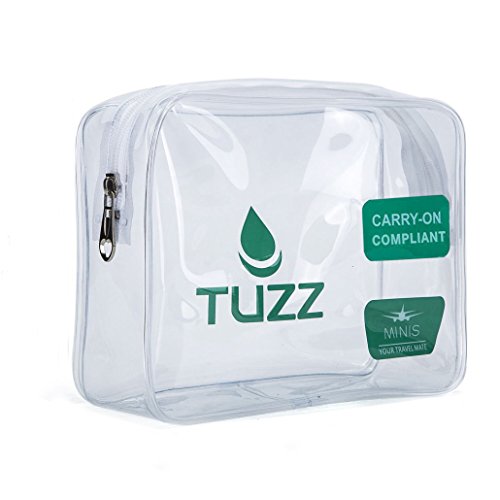 TUZZ TSA Approved Clear Travel Toiletry Bag Review