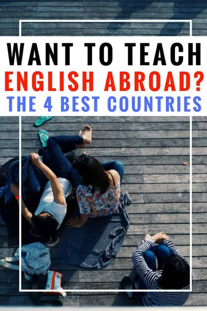 travel abroad to teach english