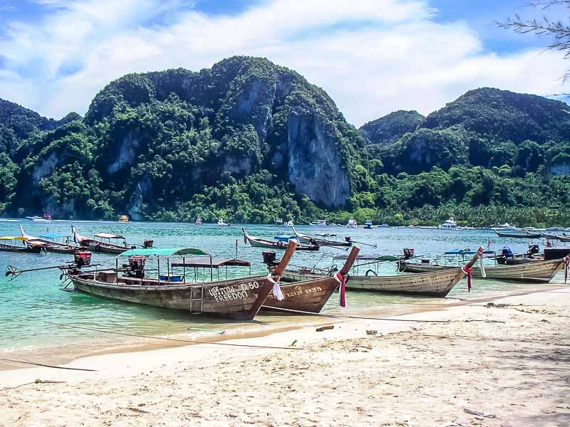 Thailand beach on Ko Phi Phi island