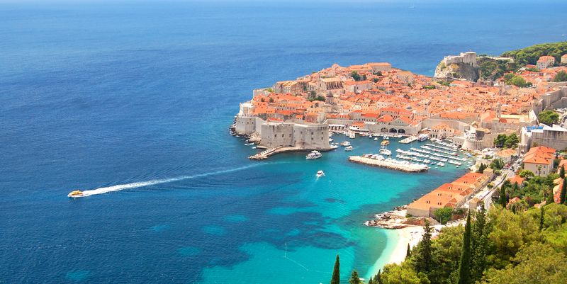 old town of Dubrovnik Croatia