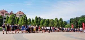 lineup at the Great Okanagan Beer Festival Kelowna