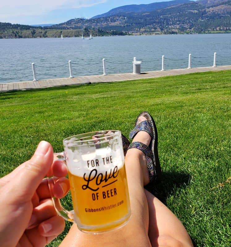 for the love of beer mug at the lake kelowna