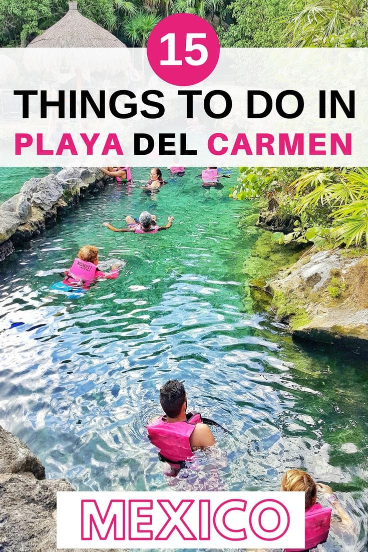 Looking for things to do in Playa del Carmen? We explore everything from the best beaches to the best adventure parks and everything in between. #mexico #travel #playadelcarmen #traveltips