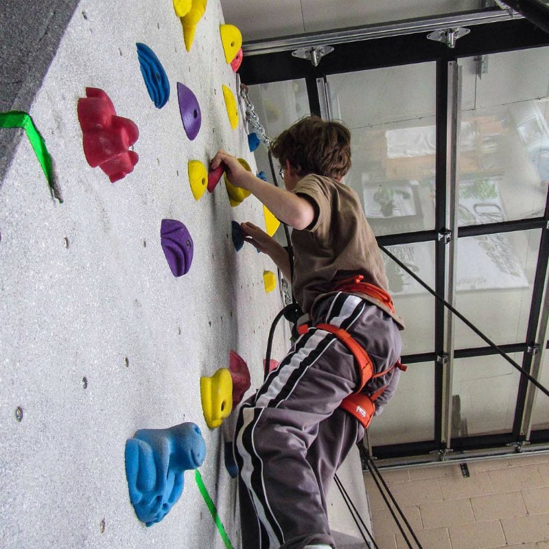 HooDoo Adventures Climbing Wall in Penticton British Columbia Canada