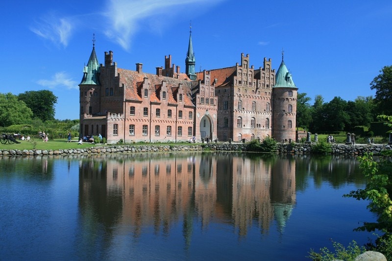 Egeskov Castle in Denmark 