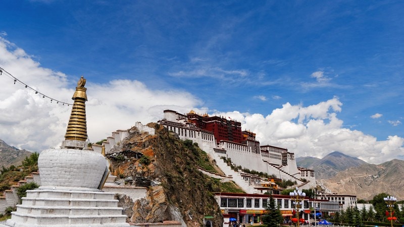 Potala Palace in Tibet