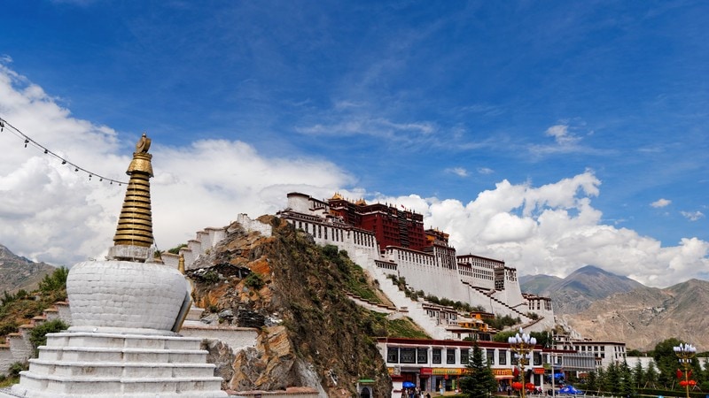 Potala Palace in Tibet 