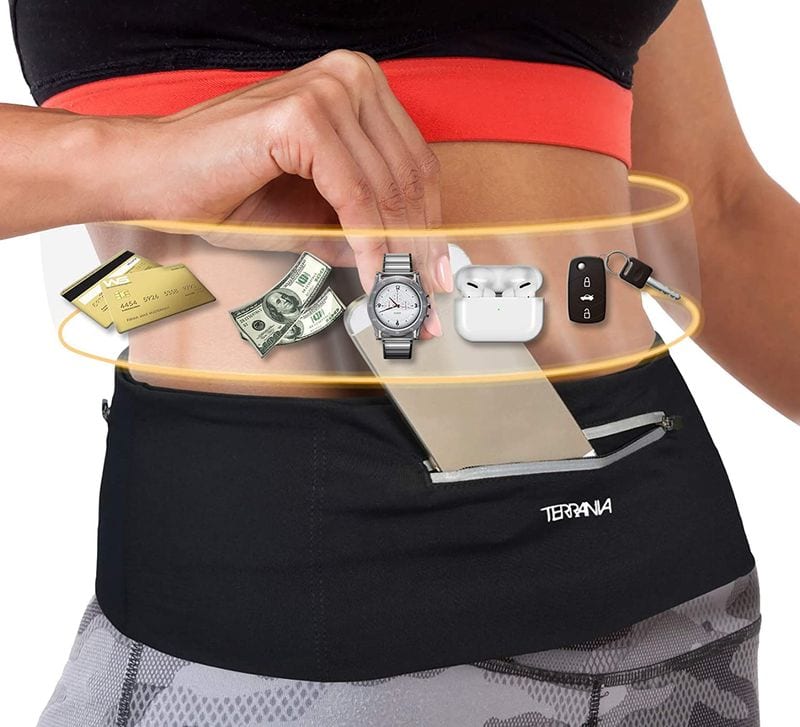 Tirrinia Unisex Running Belt Fanny Pack.