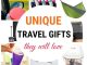 Unique travel gifts that travelers will love