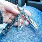 Leatherman Style PS TSA compliant multi tool partly opened