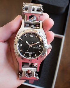 Leatherman Tread Watch TSA compliant multi tool