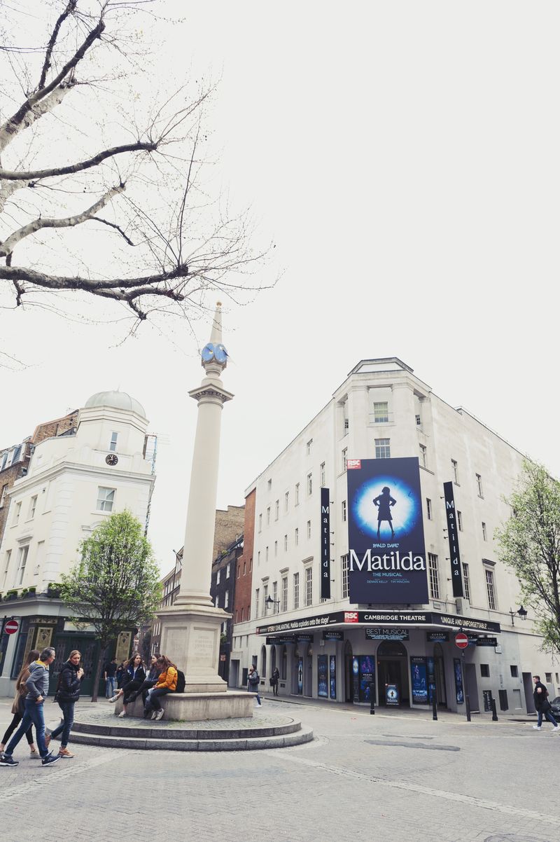  Matilda showing at the Cambridge Theatre London 