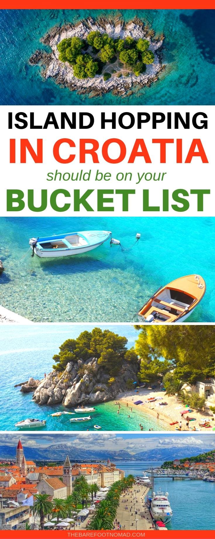 Island hopping in Croatia should be on your bucket list