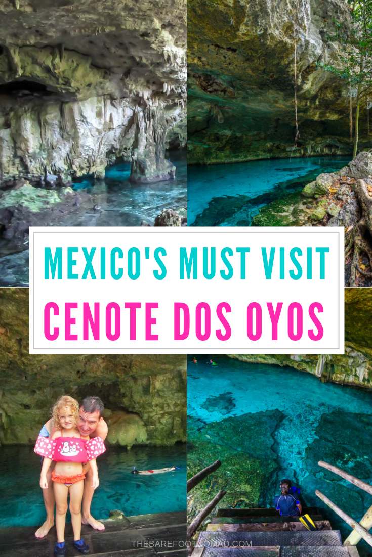 Cenote Dos Ojos is a must visit near Tulum