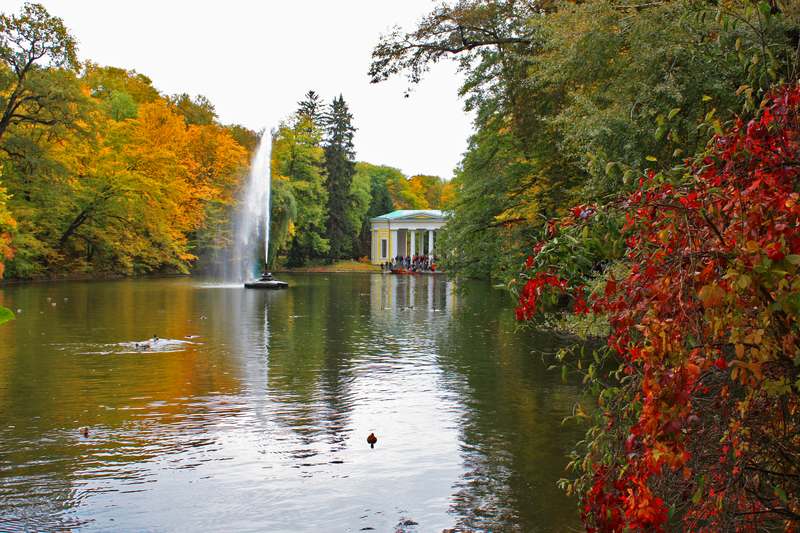 Sofiyivka park botanical garden 