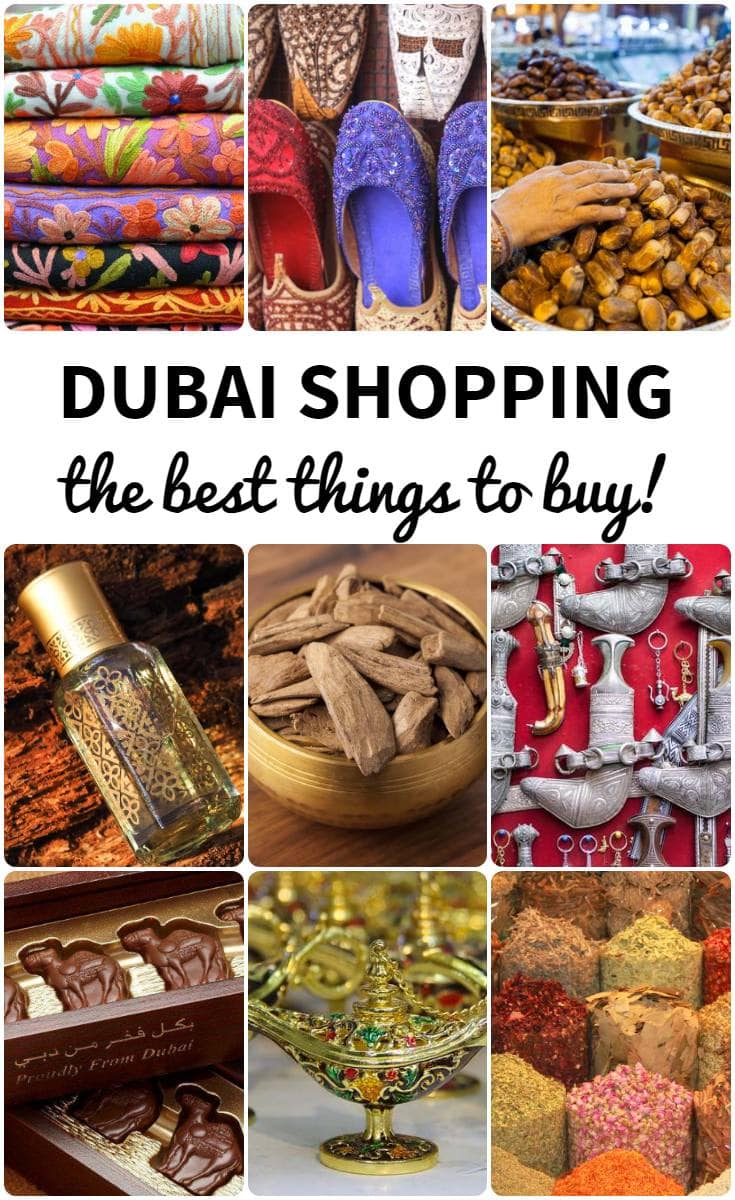 Dubai shopping the best things to buy