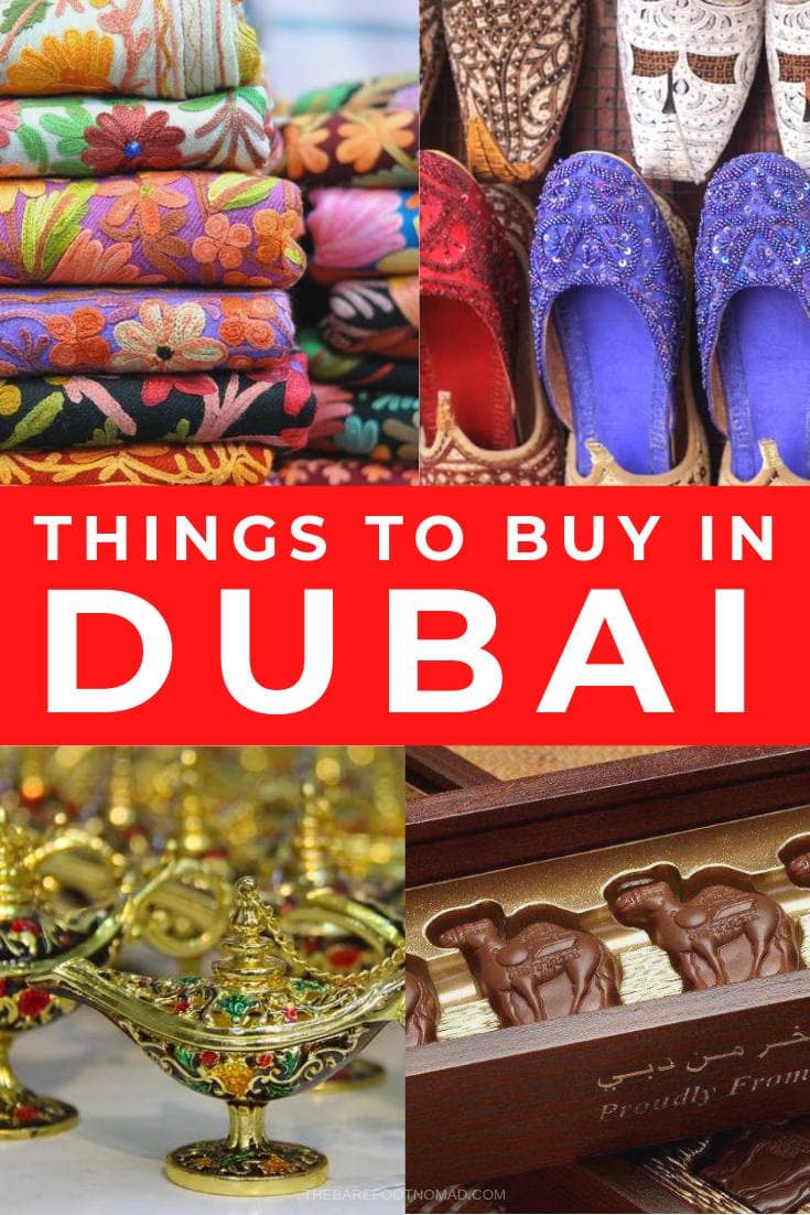 Las mejores cosas para comprar en Dubái
