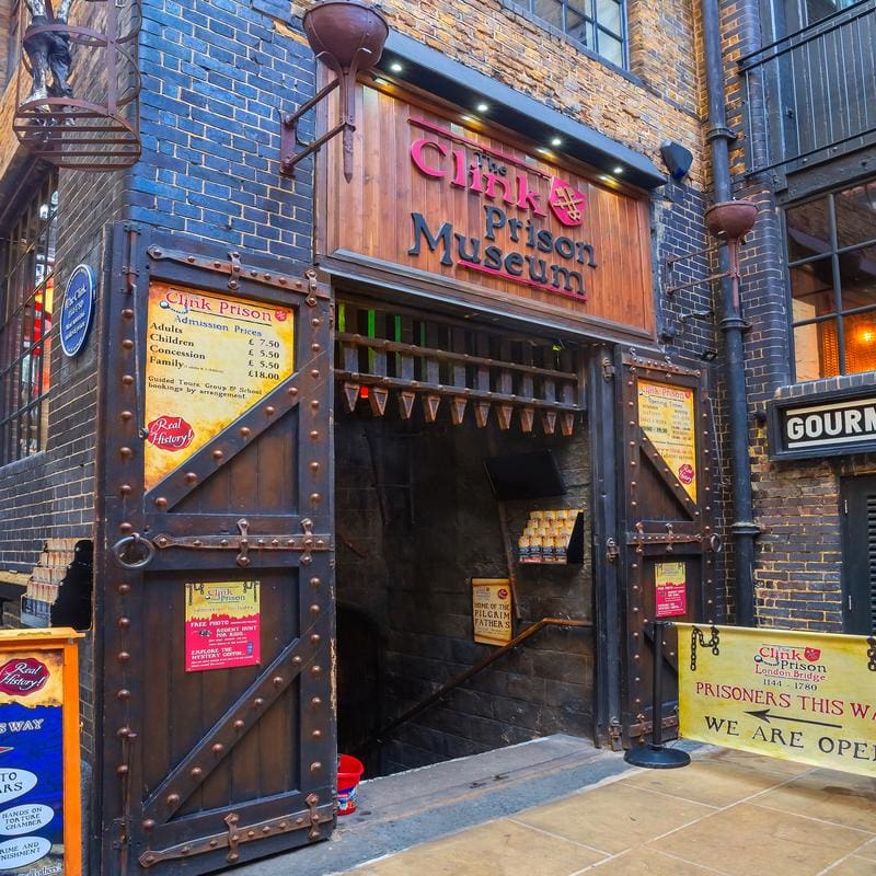 The Clink Prison Museum in London UK