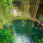 Best Cenotes in the Mayan Riviera Ik-Kil Cenote near Chichen Itza in Mexico