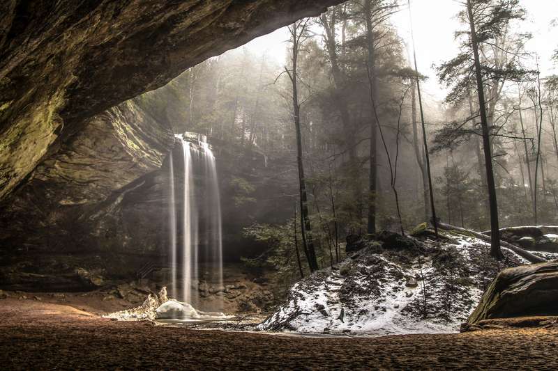 Hocking Hills State Park in Ohio