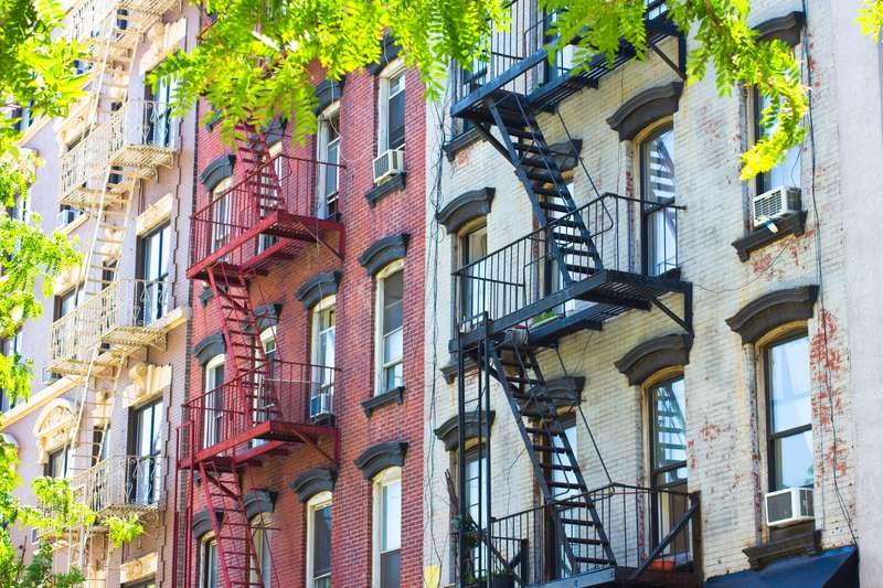 Apartment Buildings in New York City