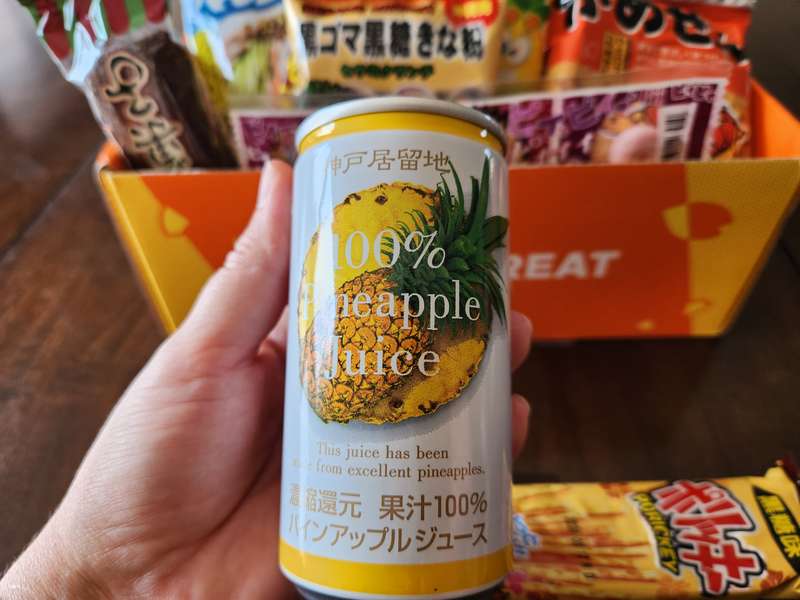 TokyoTreat Japanese pineapple drink