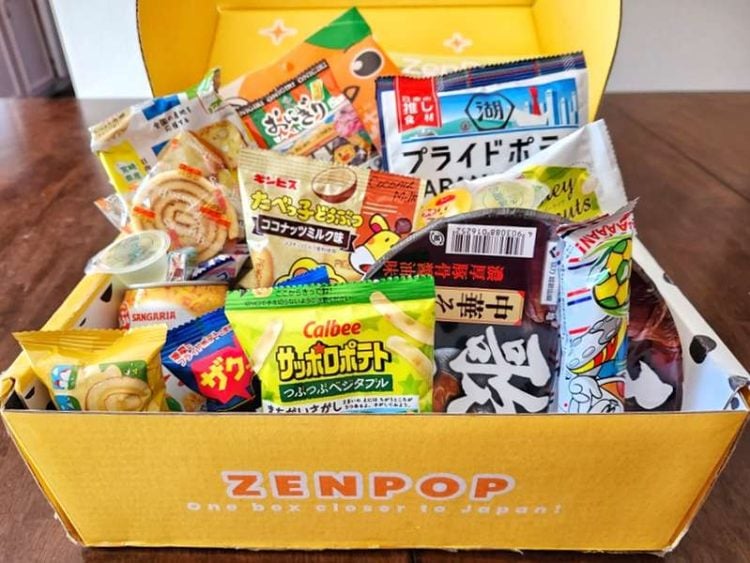 What’s inside the ZenPop Japanese snack box The Barefoot Nomad