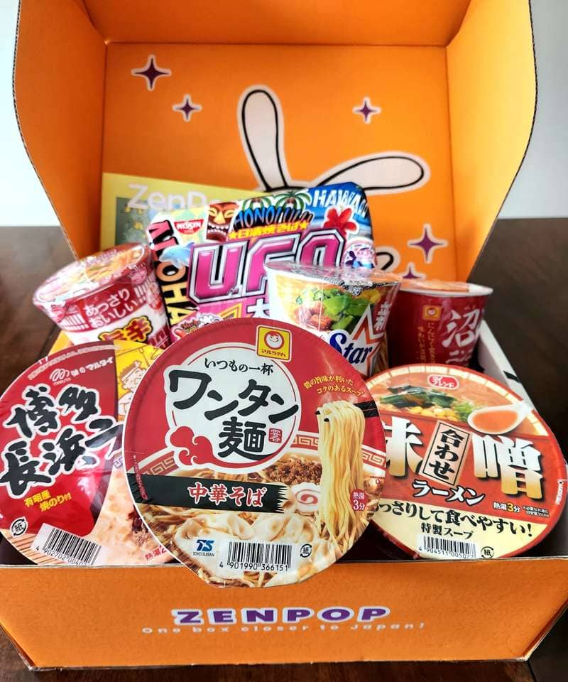 ZenPop ramen box