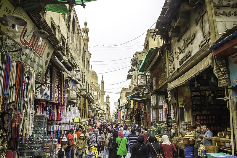 Al-Muizz Street near Khan alKhalili Wiki