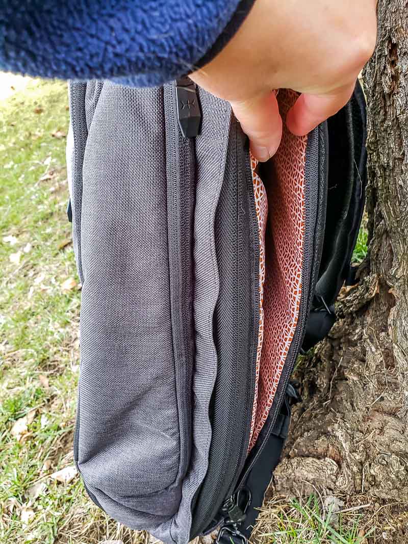 Knack backpack laptop sleeve