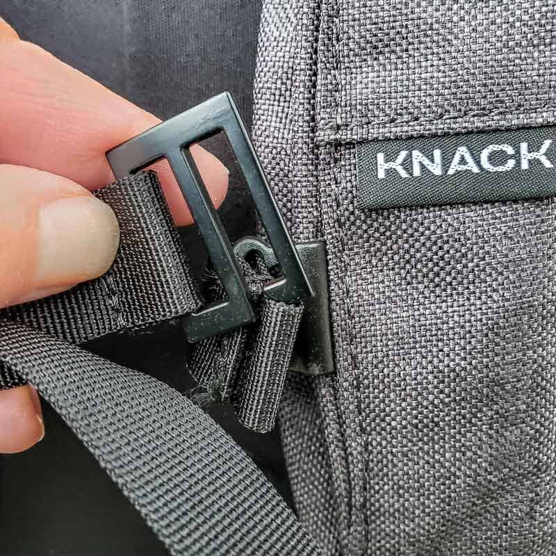 Knack backpack sternum strap clasp