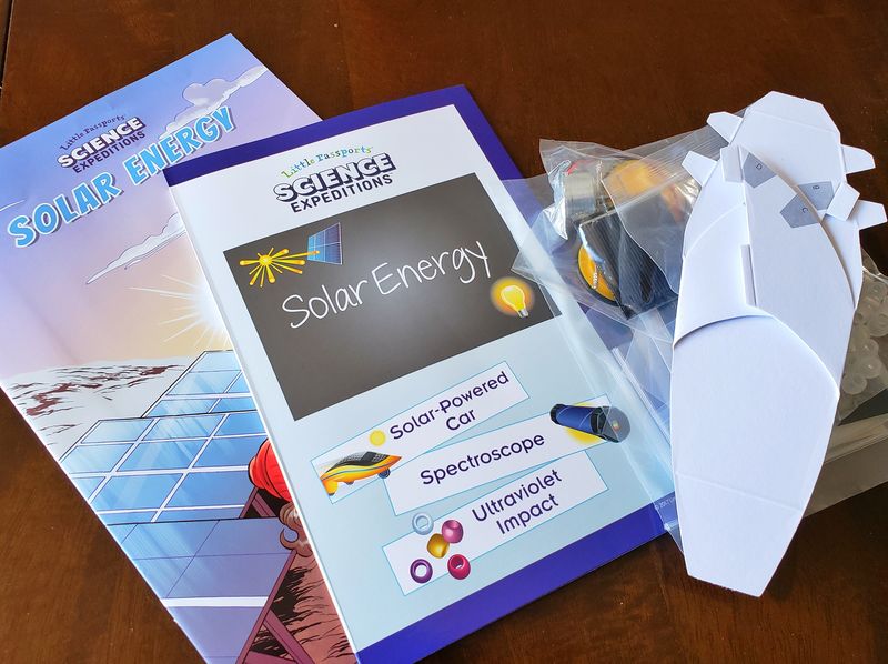 Small passports Scientific expeditions Solar energy with a solar car