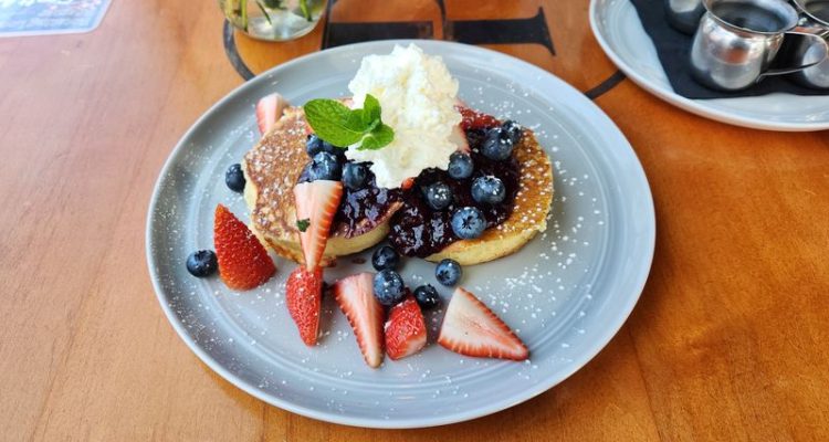 The Best Breakfast in Kelowna Japanese style soufflé pancakes