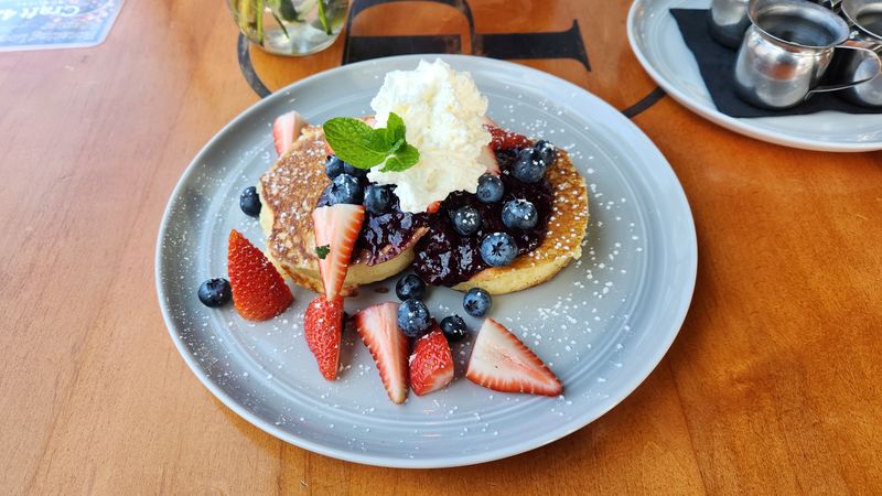 The Weightier Breakfast in Kelowna Japanese style soufflé pancakes