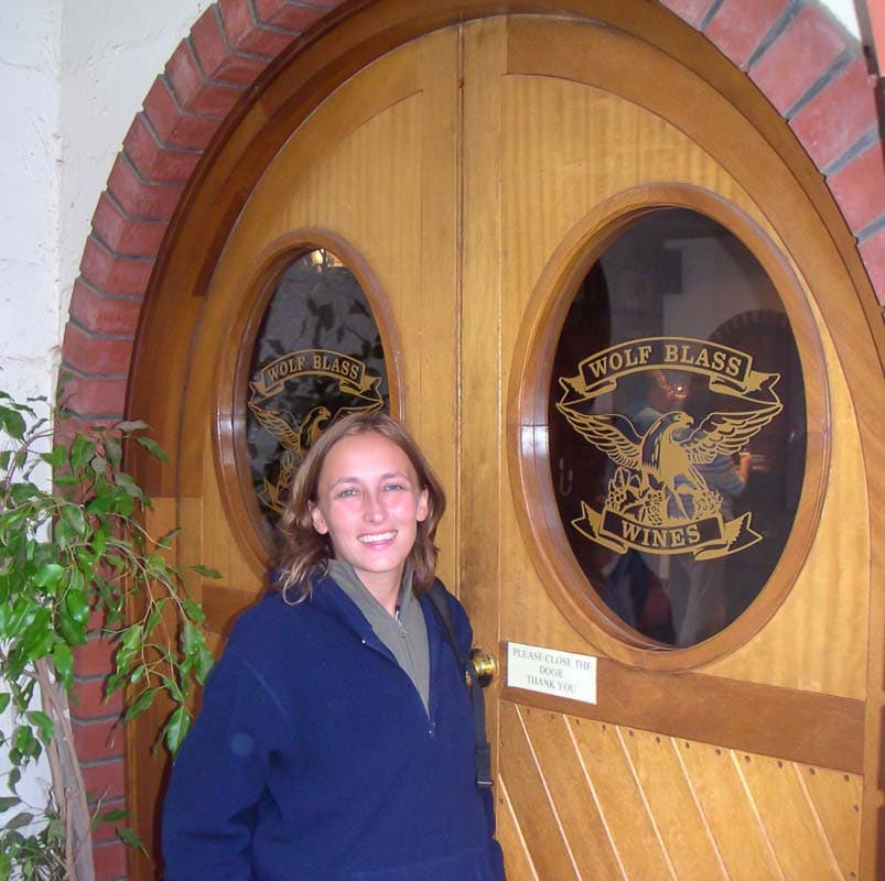 Front door of Wolf Blass Winery Barossa Wine Region Australia