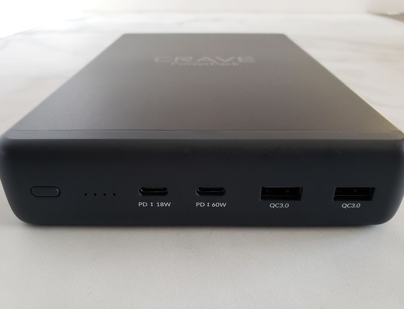 5-Pack of Crave PowerPack 2, 50000 mAh, Dual USB QC3.0