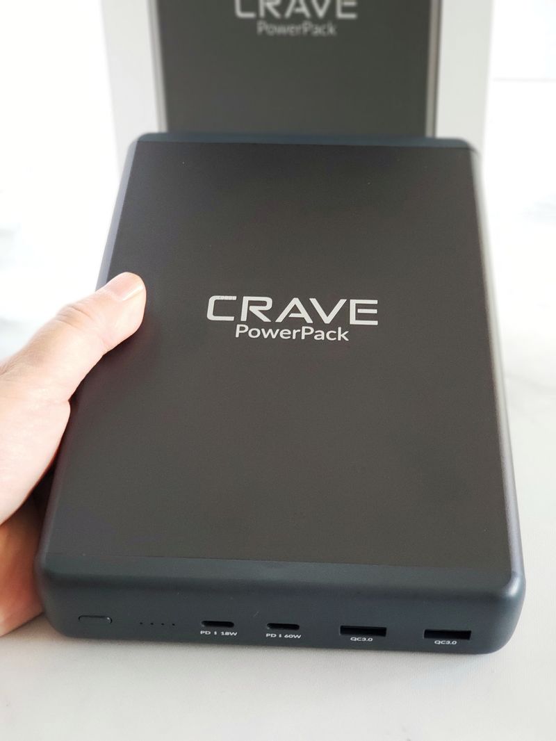 Crave powerpack 2 size