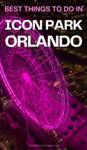 the best things to do in ICON Park Orlando Florida