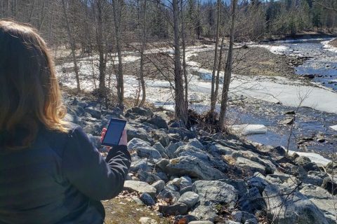 GlocalMe test in the outdoors